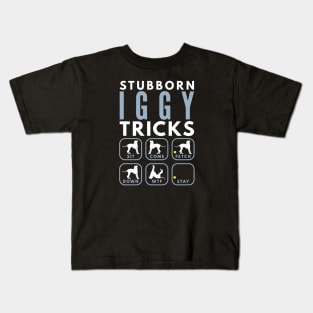 Stubborn Iggy Italian Greyhound Tricks - Dog Training Kids T-Shirt